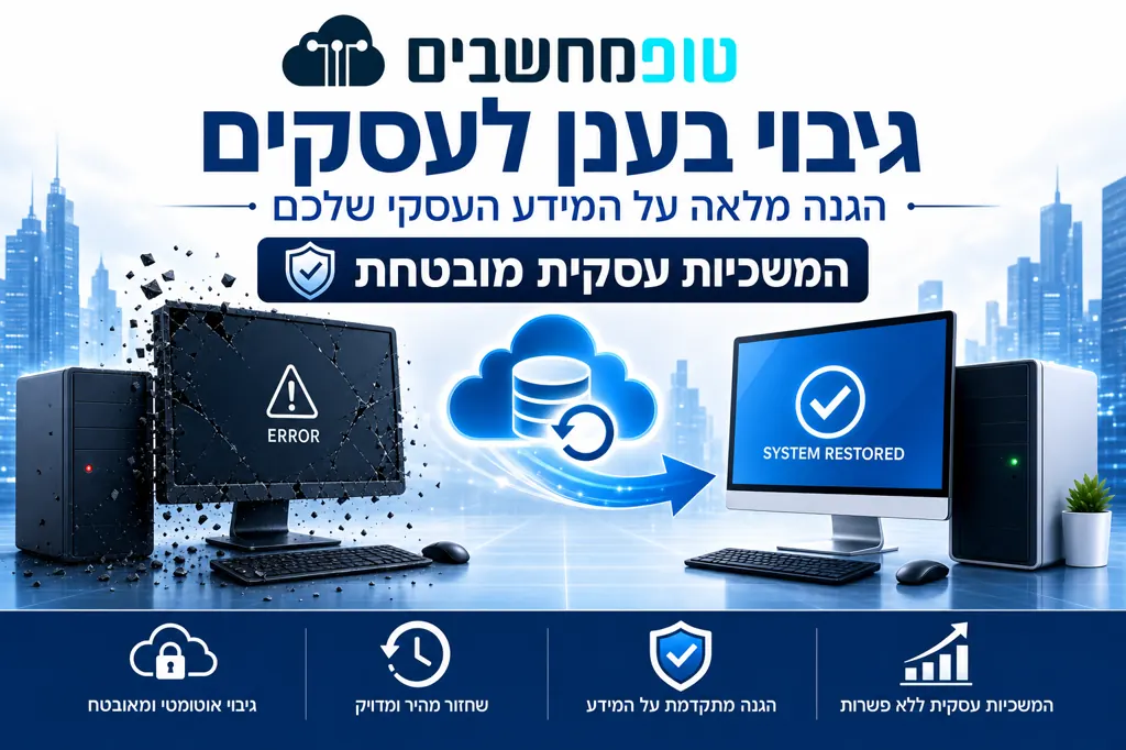 גיבוי בענן לעסקים