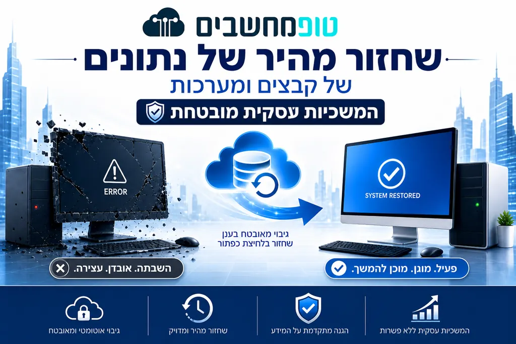 שחזור מהיר של נתונים